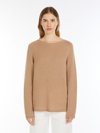 Темно-бежевый свитер Max Mara из шерсти и кашемира: фото 2 - Invogue