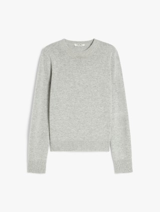 Серый свитер Max Mara из шерсти и кашемира: фото - Invogue