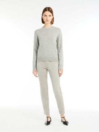 Серый свитер Max Mara из шерсти и кашемира: фото 1 - Invogue