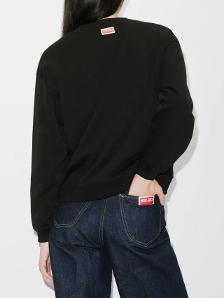 Чорний світшот KENZO : фото 2 - Invogue