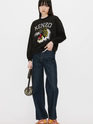 Чорний світшот KENZO : фото 4 - Invogue
