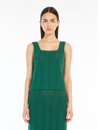 Зелений топ WEEKEND MAX MARA : фото 1 - Invogue