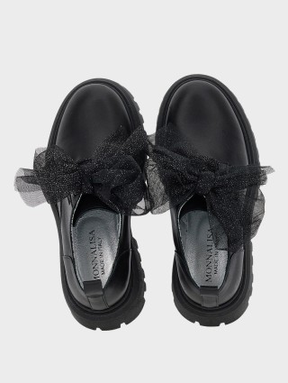 Чорні туфлі MONNALISA : фото 4 - Invogue