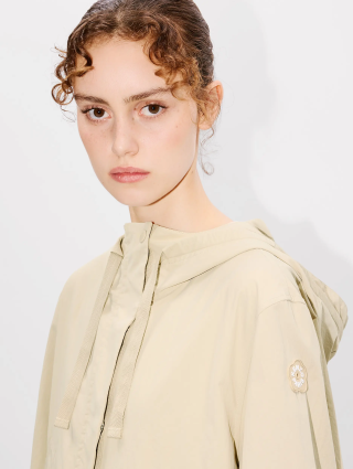 Бежева вітровка Kenzo коротка: фото 5 - Invogue