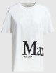 Белая футболка MAX MARA: фото - Invogue
