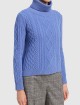 Синий свитер WEEKEND MAX MARA: фото 2 Синий свитер WEEKEND MAX MARA: фото 2 - Invogue