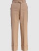 Бежевые брюки SPORTMAX: фото - Invogue
