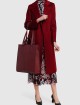 Бордовое пальто MAX&CO: фото 1 - Invogue