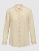 Бежевая рубашка MARELLA: фото - Invogue