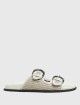 Бежевые шлепанцы WEEKEND MAX MARA: фото Бежевые шлепанцы WEEKEND MAX MARA: фото - Invogue