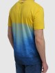 Жёлтая футболка BOSS: фото 4 - Invogue