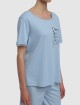 Блакитна футболка MARC CAIN : фото 3 - Invogue