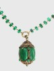 Зеленое колье WEEKEND ACCESSORIES: фото 1 - Invogue