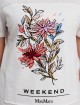 Белая футболка WEEKEND MAX MARA: фото 4 Белая футболка WEEKEND MAX MARA: фото 4 - Invogue