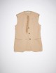 Бежевий жакет Acne Studios на ґудзиках: фото - Invogue