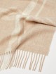 Бежевый шарф MAX MARA: фото 2 Бежевый шарф MAX MARA: фото 2 - Invogue