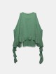Зелений топ Dorothee Schumacher з воланами: фото - Invogue