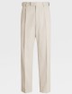 Білі брюки ZEGNA : фото - Invogue