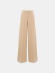 Бежевые брюки DOROTHEE SCHUMACHER широкие: фото - Invogue