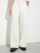 Білі брюки MAX&CO з суміші бавовни: фото 3 - Invogue