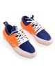Оранжевые сникерсы KENZO: фото 1 - Invogue