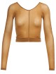 Коричневый топ HELMUT LANG: фото Коричневый топ HELMUT LANG: фото - Invogue
