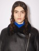 Черная дубленка Acne Studios из кожи: фото 2 - Invogue