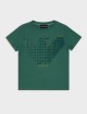 Зелена футболка EMPORIO ARMANI KIDS : фото - Invogue