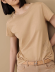 Бежевая футболка MARELLA: фото 1 - Invogue