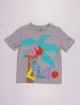 Сіра футболка STELLA MCCARTNEY KIDS : фото - Invogue