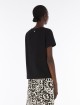 Черная футболка Weekend Max Mara из органического хлопка: фото 3 - Invogue
