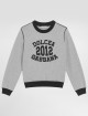 Серый свитшот DOLCE&GABBANA KIDS с логотипом: фото Серый свитшот DOLCE&GABBANA KIDS с логотипом: фото - Invogue
