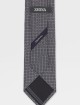 Темно-синий галстук Zegna из шелка в микропринт: фото 1 - Invogue