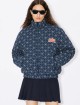 Темно-синяя куртка-пуховик KENZO: фото 1 Темно-синяя куртка-пуховик KENZO: фото 1 - Invogue