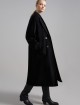 Чорне пальто MAX MARA з вовни та кашеміру: фото 5 Чорне пальто MAX MARA з вовни та кашеміру: фото 5 - Invogue