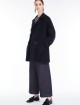 Темно-синее пальто MAX MARA: фото 4 - Invogue