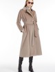 Бежевое пальто MAX MARA из шерсти средней длины: фото 4 Бежевое пальто MAX MARA из шерсти средней длины: фото 4 - Invogue
