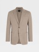 Бежевий меланжевий піджка Zegna з кашеміру: фото - Invogue