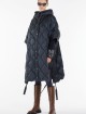 Темно-синее пончо MAX MARA с капюшоном: фото 4 Темно-синее пончо MAX MARA с капюшоном: фото 4 - Invogue