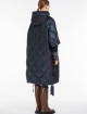Темно-синее пончо MAX MARA с капюшоном: фото 2 Темно-синее пончо MAX MARA с капюшоном: фото 2 - Invogue
