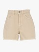 Бежеві шорти EMPORIO ARMANI KIDS з бавовняного деніму: фото - Invogue