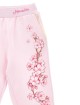 Розовые джоггеры MONNALISA с цветочным принтом: фото 2 - Invogue