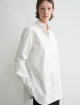 Белая рубашка Totême из органического хлопка: фото 3 - Invogue