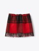 Красная юбка IL GUFO в клетку: фото 2 - Invogue