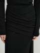 Чорна спідниця Totême драпірована: фото 4 - Invogue
