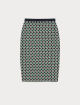 Спідниця MARINA RINALDI з жакардовим візерунком: фото - Invogue