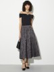Сіра спідниця MAX&CO з квітковим візерунком: фото 1 - Invogue