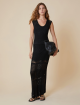 Черное платье PennyBlack с вязаным узором: фото 1 - Invogue