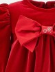 Червона сукня MONNALISA з бантом: фото 3 Червона сукня MONNALISA з бантом: фото 3 - Invogue