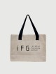 сумка-шопер ifg с логотипом Благодійність IFG: фото сумка-шопер ifg с логотипом Благодійність IFG: фото - Invogue